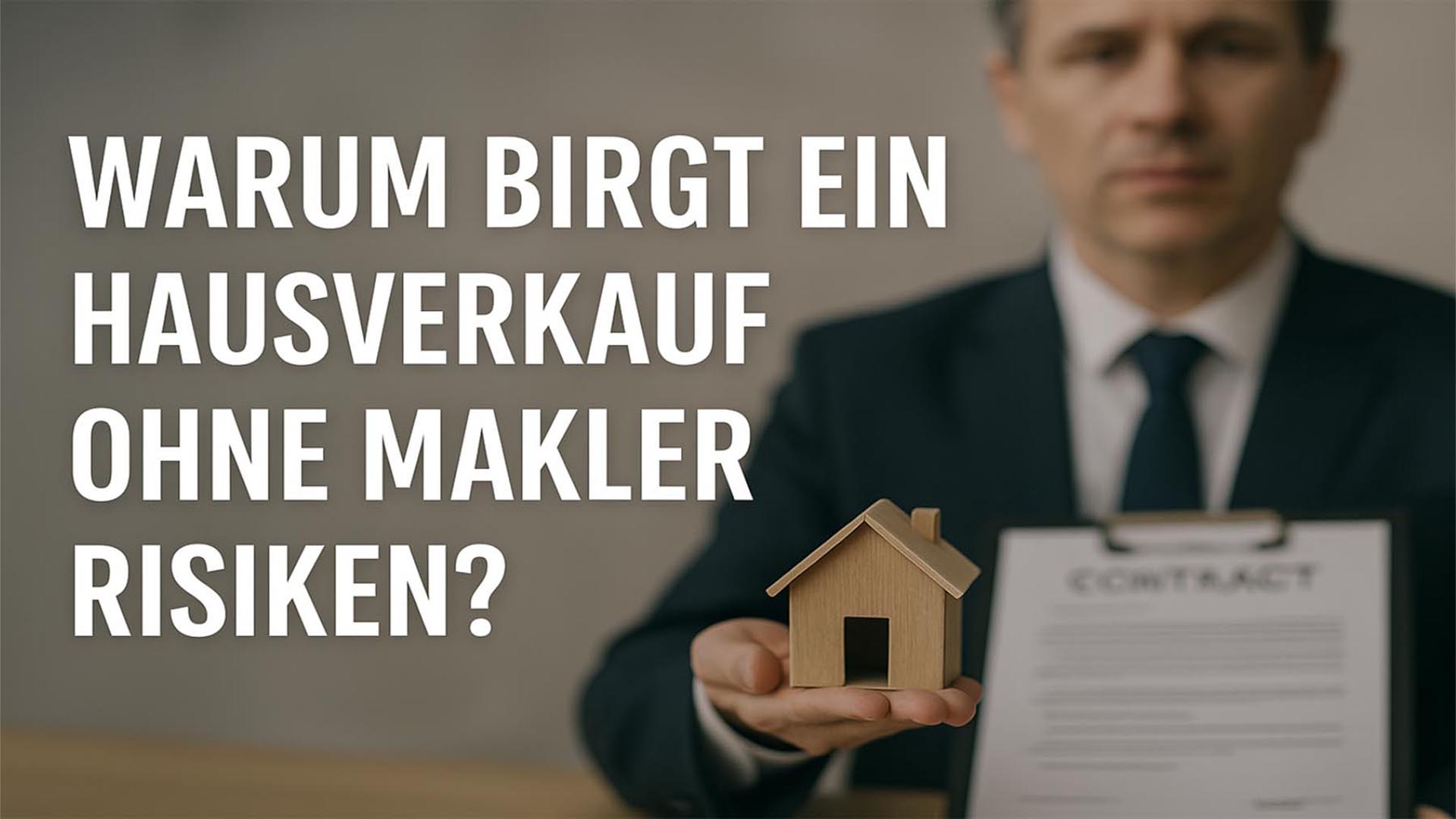 Hausverkauf ohne Makler (2026): 9 Risiken, teure Fehler & Checkliste