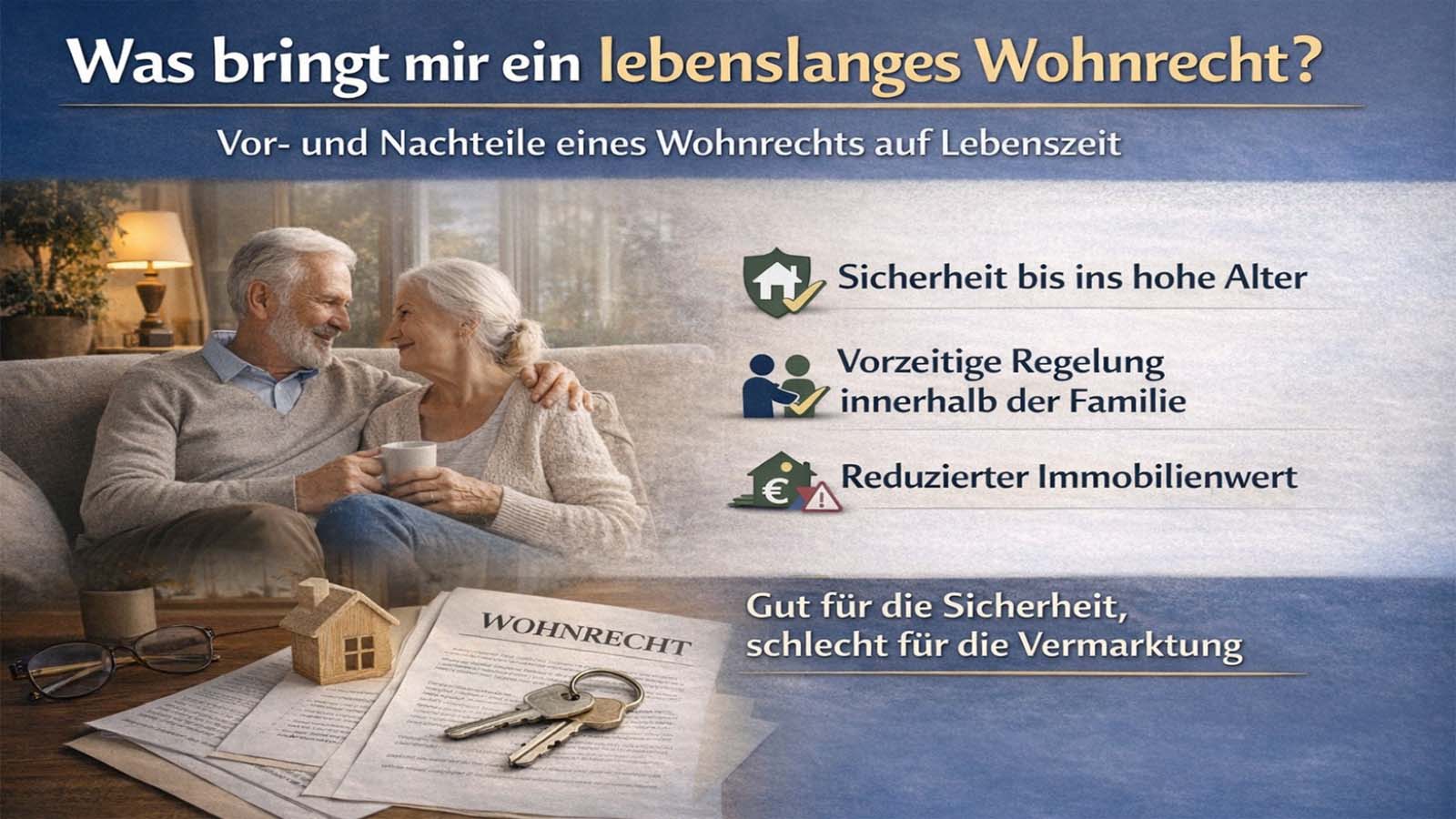 Was bringt mir ein lebenslanges Wohnrecht?