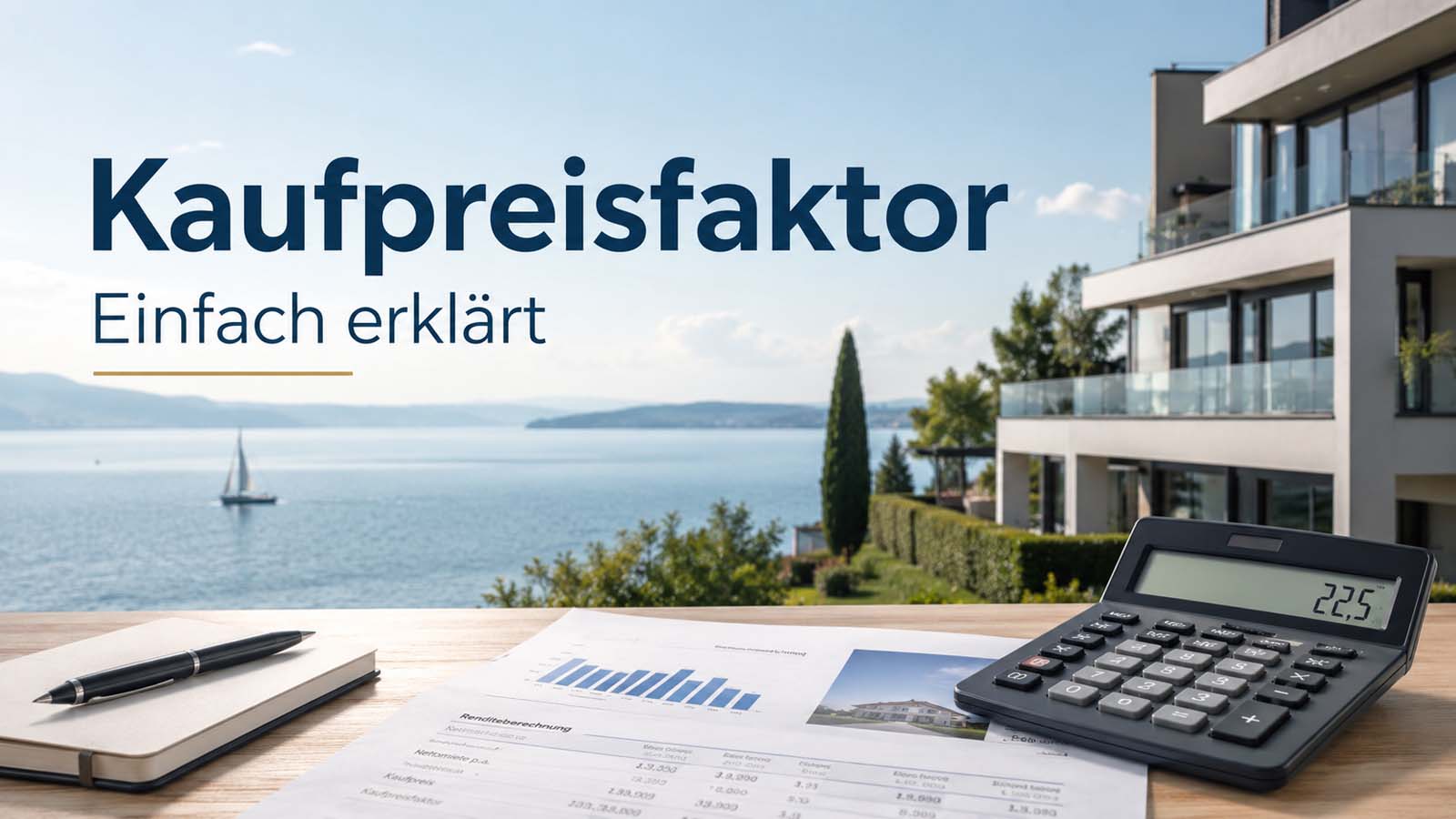 Was ist ein guter Kaufpreisfaktor am Bodensee?