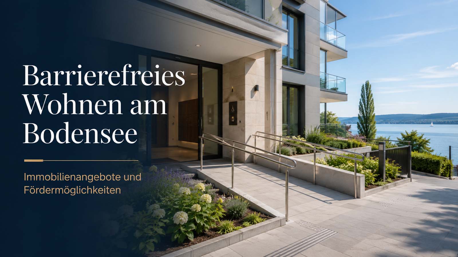 Barrierefreies Wohnen am Bodensee: kaufen, prüfen und Förderung nutzen