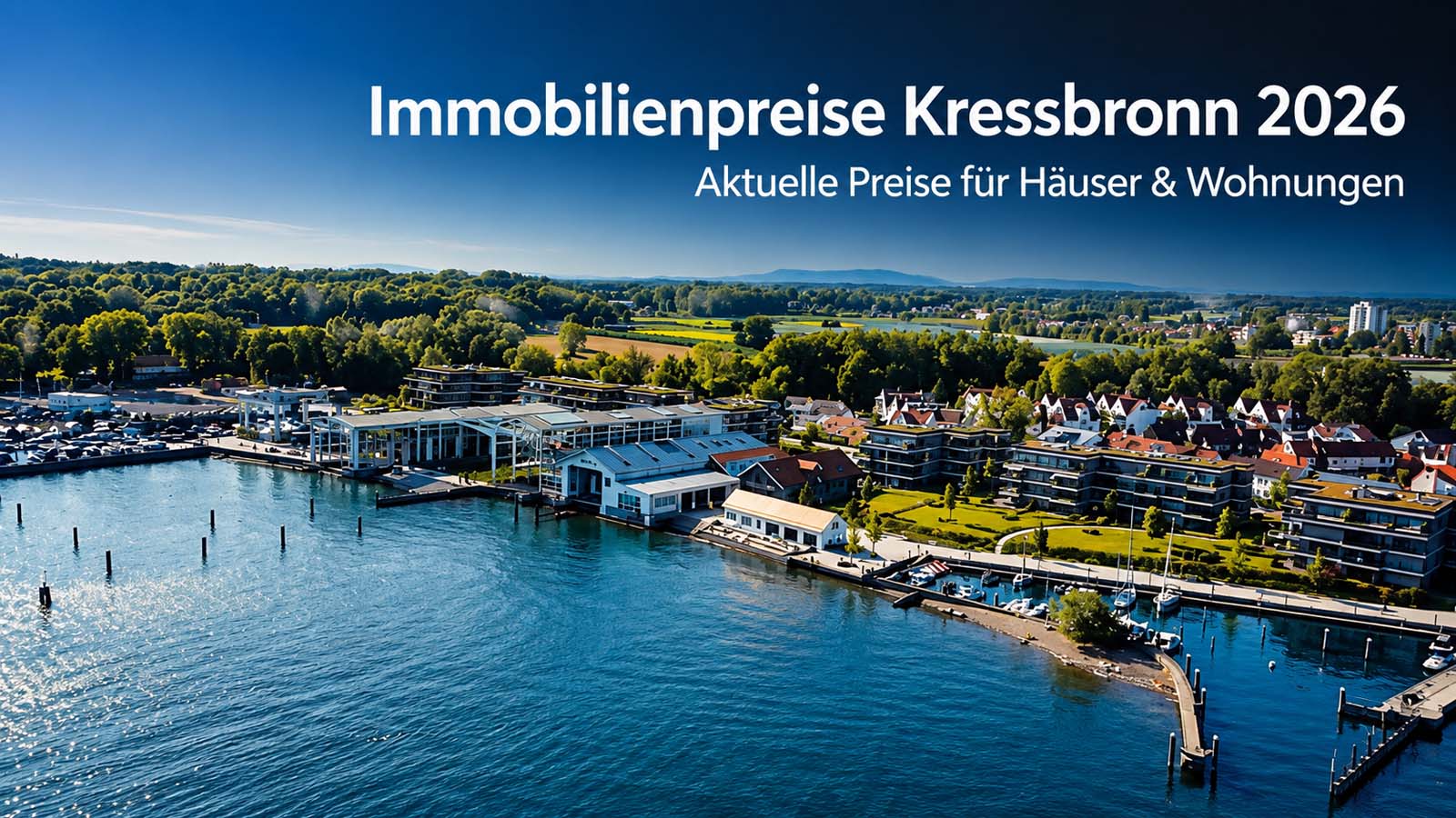 Immobilienpreise Kressbronn 2026: Was Wohnungen und Häuser aktuell kosten