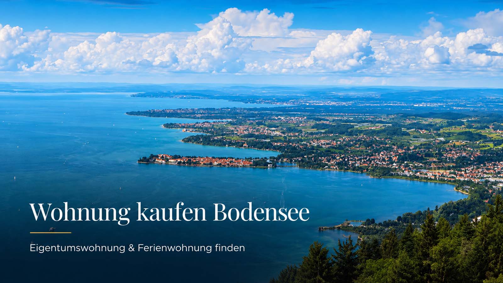 Wohnung am Bodensee kaufen: Eigentumswohnung oder Ferienwohnung richtig auswählen