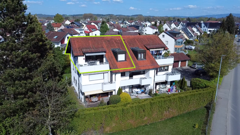Sonnige Dachgeschosswohnung in Langenargen
